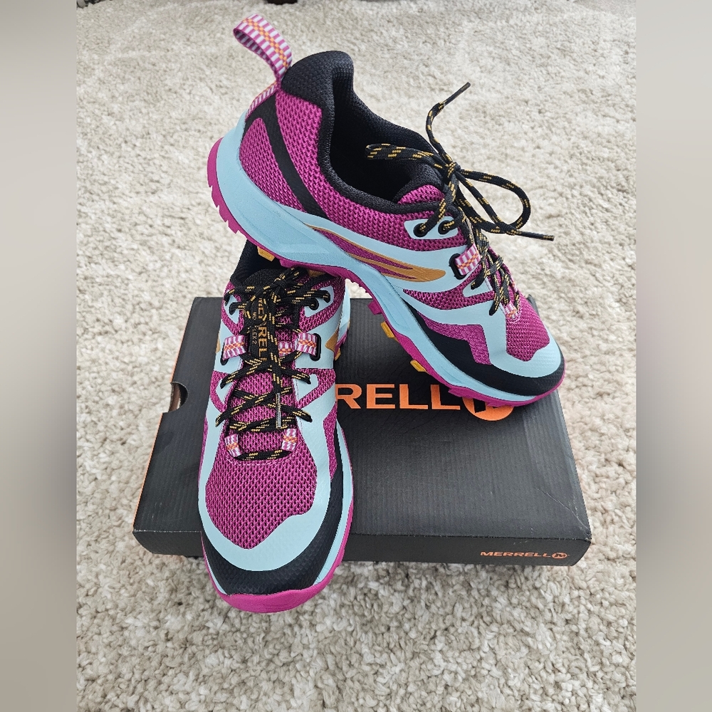 Merrell MQM Flex 2 Hiking Shoe - Women's Fuchsia 9.5 Excellent Condition